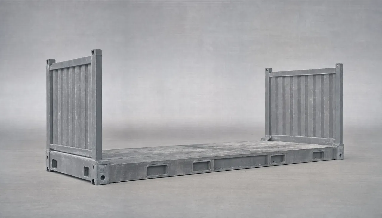Conteneur flat rack